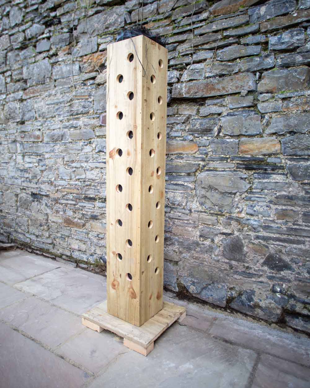 Vertical Planter with 42 holes for strawberries 